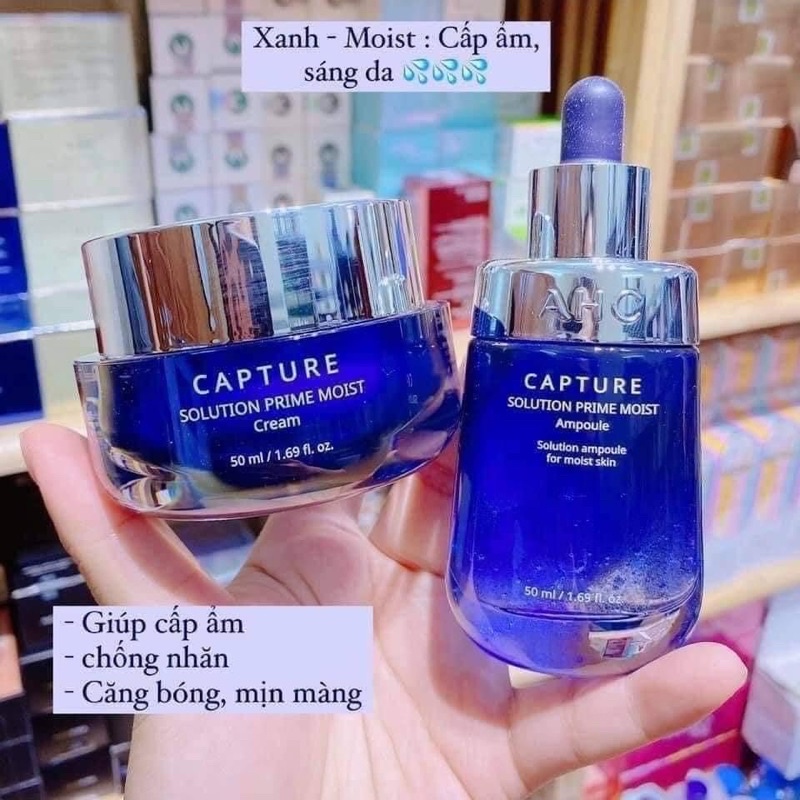 Combo cấp ẩm AHC xanh