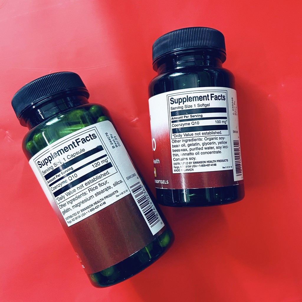 COQ10 | Phòng Ngừa Bệnh Tim Mạch, Chống Lão Hóa Swanson Ultra CoQ10   - Chính Hãng