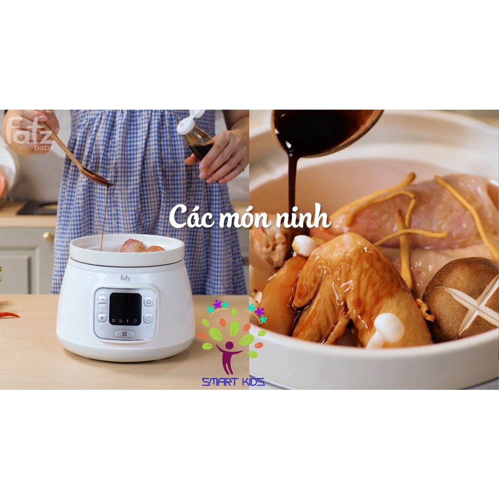 Nồi Nấu Chậm Thông Minh 1,5L Fatz Baby - Slow 6 - FB9106SJ