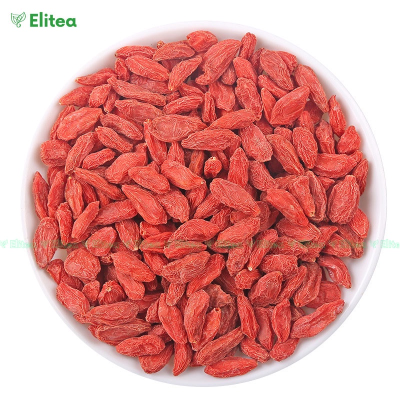 Kỷ tử đỏ sấy khô Elitea - tăng cường sinh lực, đẹp da, bổ máu, sáng mắt, hỗ trợ ngủ ngon (Câu kỷ tử) KTD