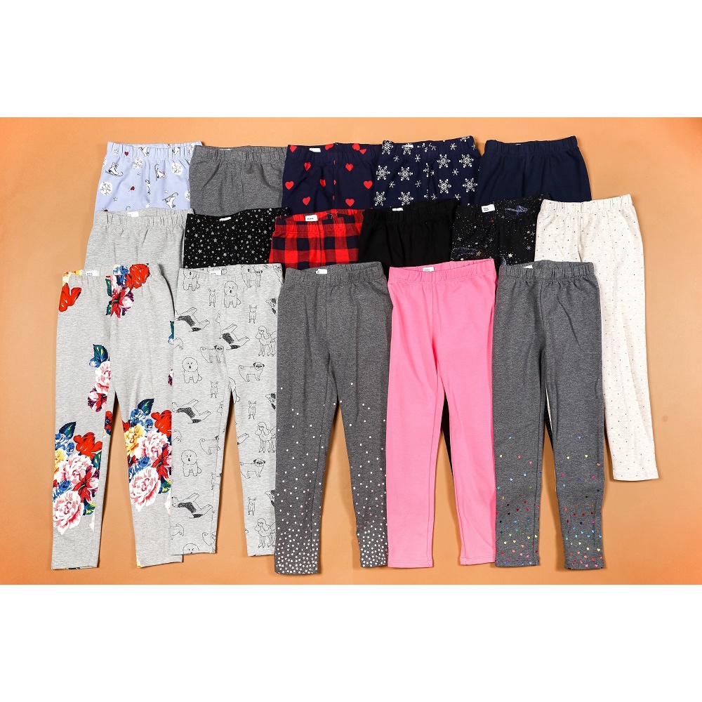 (18-44KG) Quần legging thun bé gái