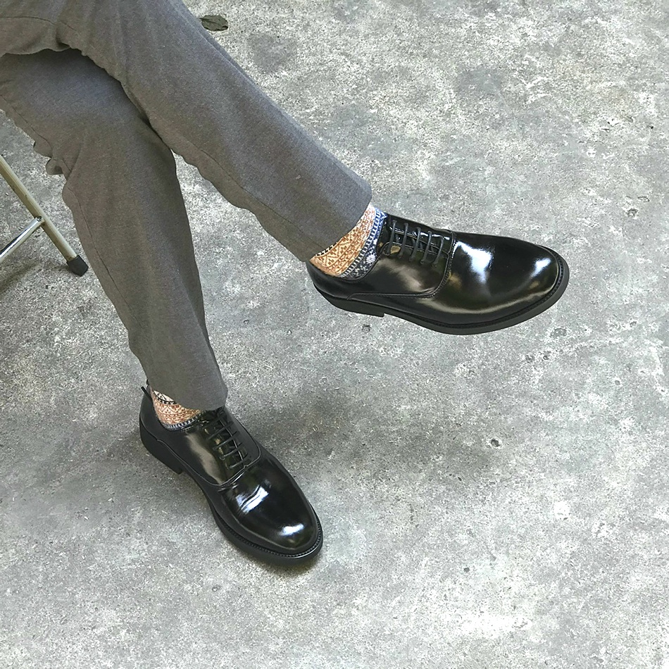 Giày tây công sở Plain Oxford MAD Black 02 nam buộc dây da bò cao cấp chính hãng uy tín chất lượng giá rẻ nhất hà nội
