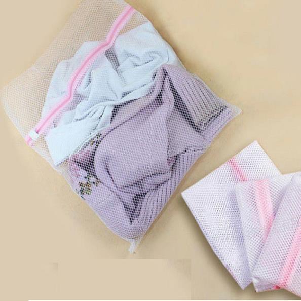 Túi Lưới Giặt Đựng Quần Áo, Đồ Lót Trong Máy Giặt Túi Lớn Size 35x50cm