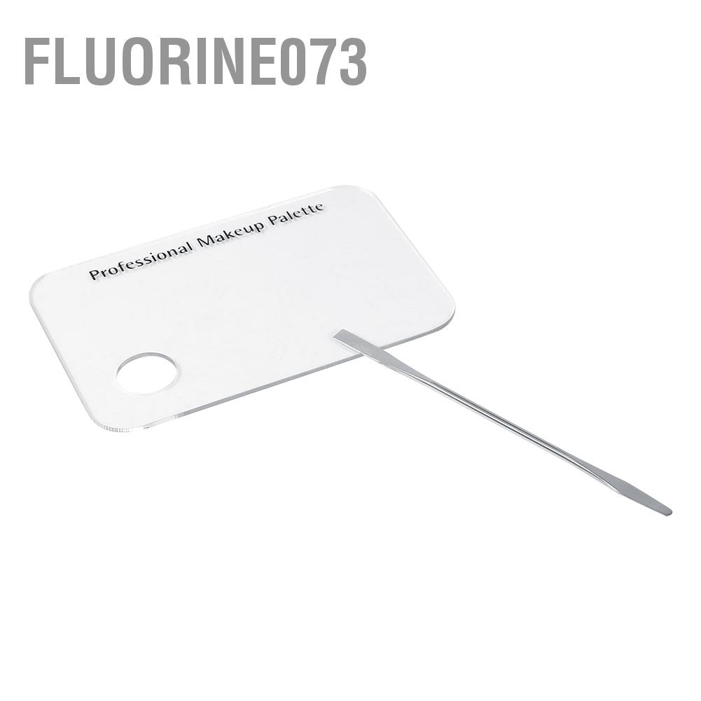 [Hàng Sẵn] Khay Pha Màu Trang Điểm Làm Đẹp Bằng acrylic【Fluorine073】