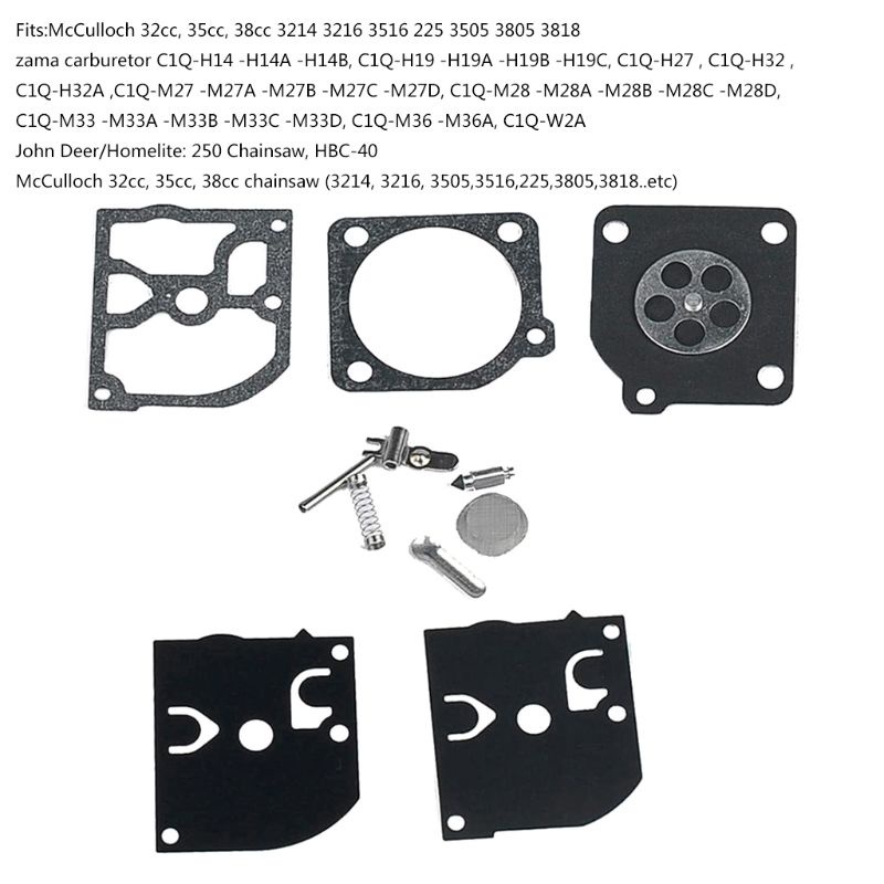 Bộ Phụ Kiện Thay Thế Cho Bộ Chế Hòa Khí Máy Cưa Xích w / RB-39 250 38cc 35cc 32cc