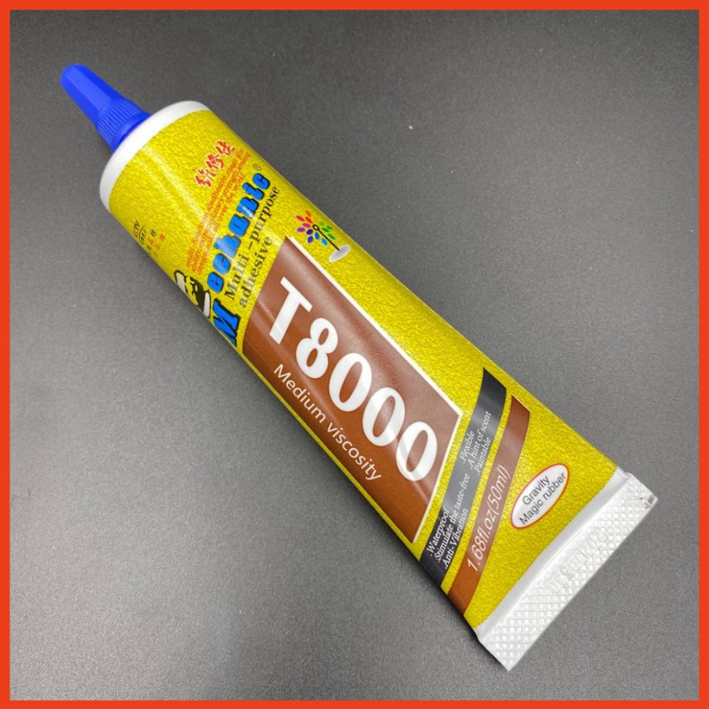 Keo dán điện thoại Mechanic T8000 50ml trắng trong