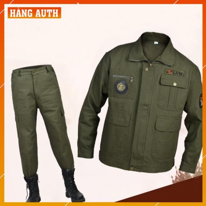 [FreeShip – hàng Auth] Quần Áo Lính Mỹ US ARMY Giá Rẻ - Quần Túi Hộp Nam Kiểu Lính Rằn Ri | BigBuy360 - bigbuy360.vn
