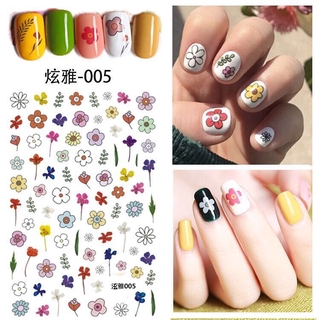 Miếng dán trang trí móng tay 3D phong cách Hàn Quốc