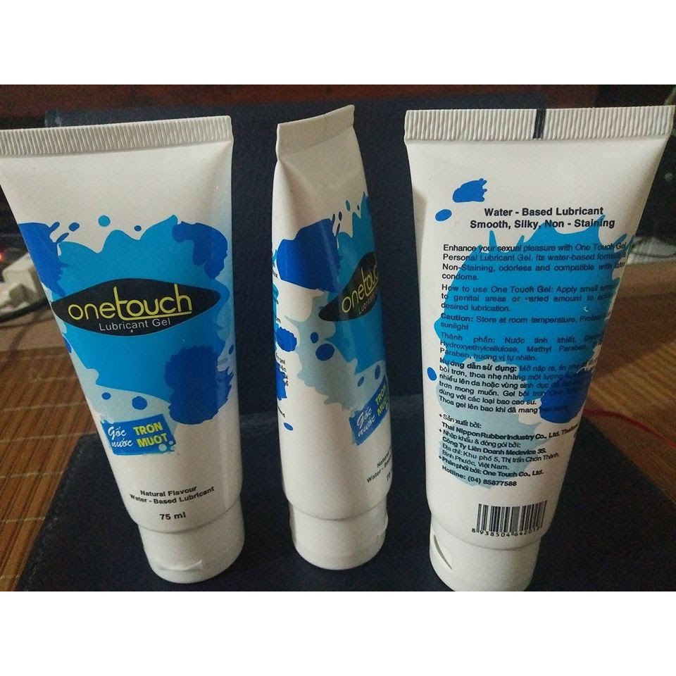 Gel bôi trơn Gốc nước Trơn mượt OneTouch - 75ml  XMARVEL