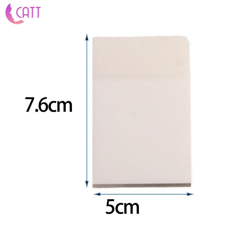 Set 1 / 50 Tấm Giấy Ghi Chú Trong Suốt Đa Năng Tiện Dụng