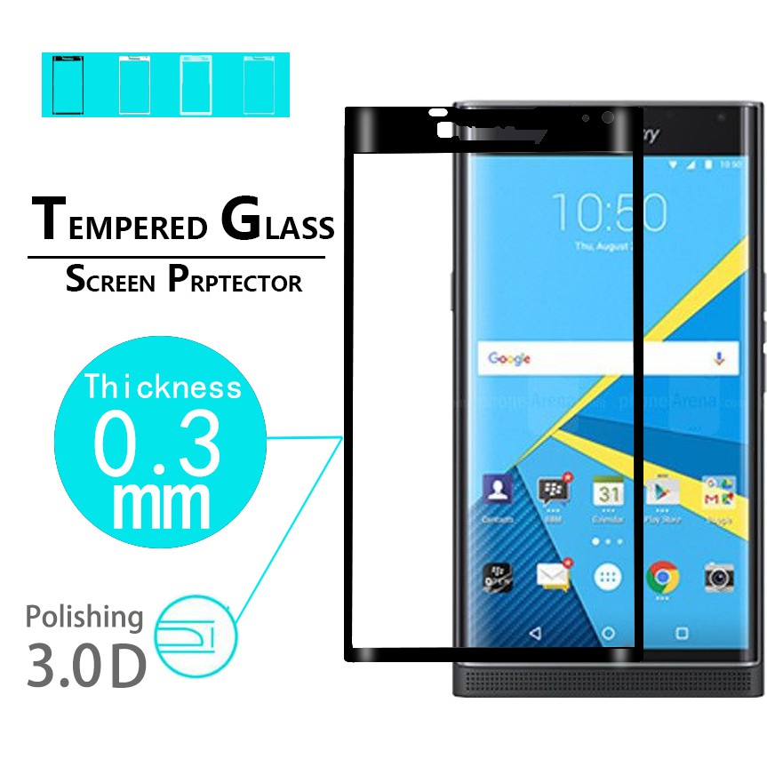 Kính cường lực cong 4D điện thoại Blackberry priv full màn