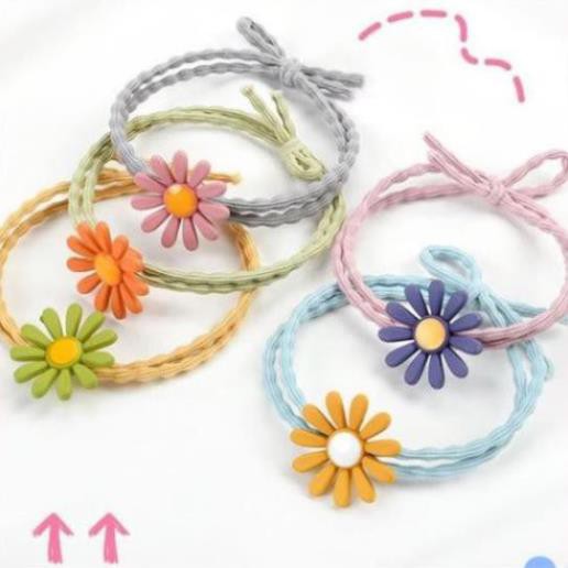 Dây buộc tóc cột tóc hoa cúc