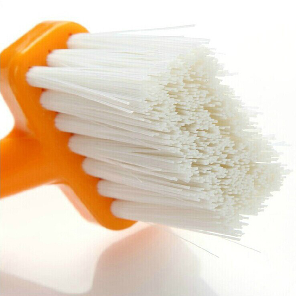 Cod Qipin 1Pcs Simple S-type Cleaning Brush Household Bathroom Kitchen Corner Dust Removal Gadget