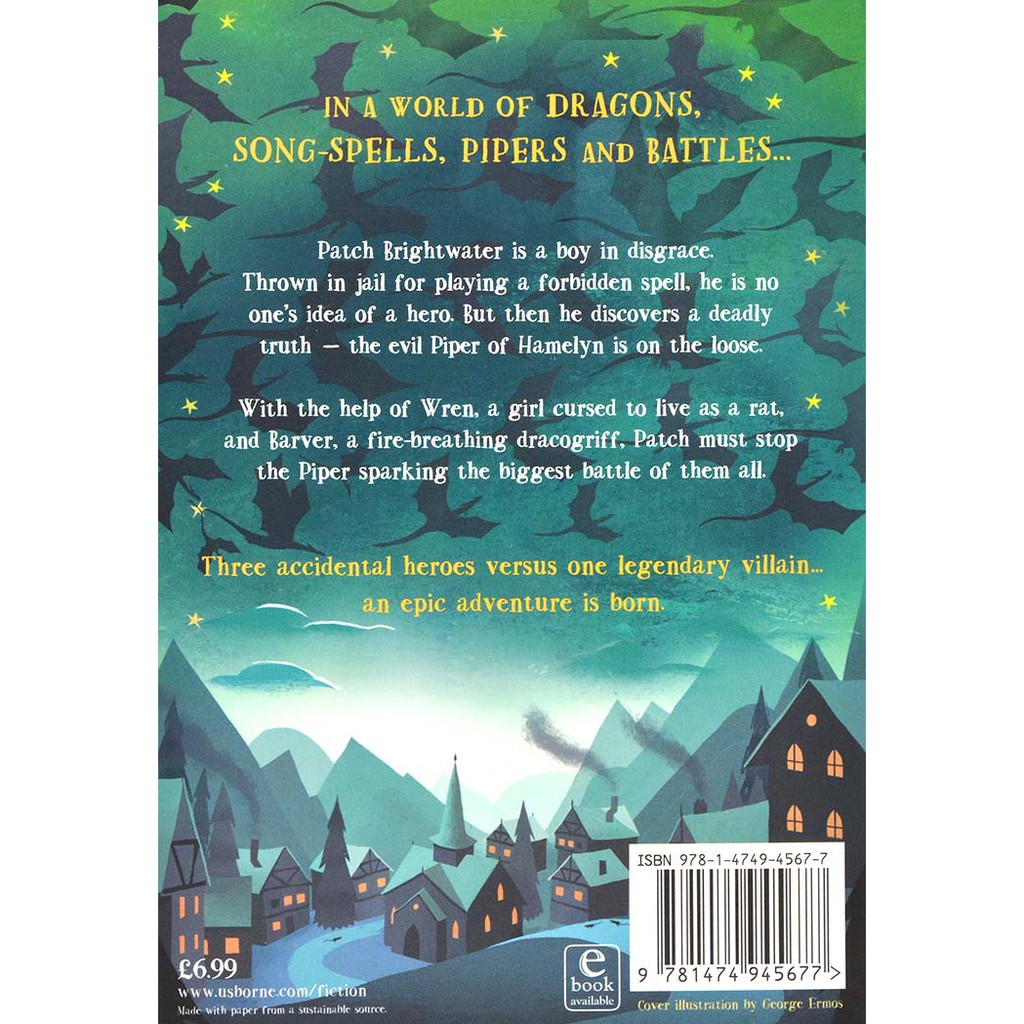 Sách Usborne - Tiểu thuyết tiếng Anh thiếu niên: A Darkness of Dragons