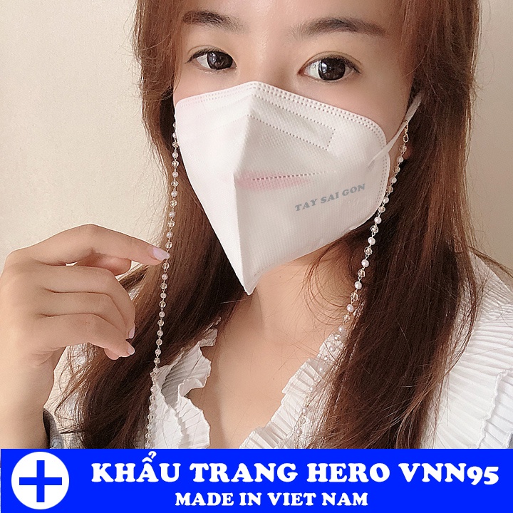 Hộp 5 khẩu trang N95 thiết kế 5 lớp kháng khuẩn cao cấp HERO VNN95