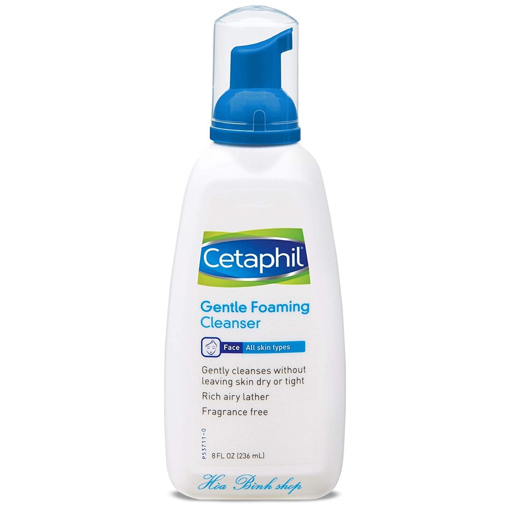 Sữa rửa mặt dịu nhẹ Cetaphil Gentle Foaming 236ml