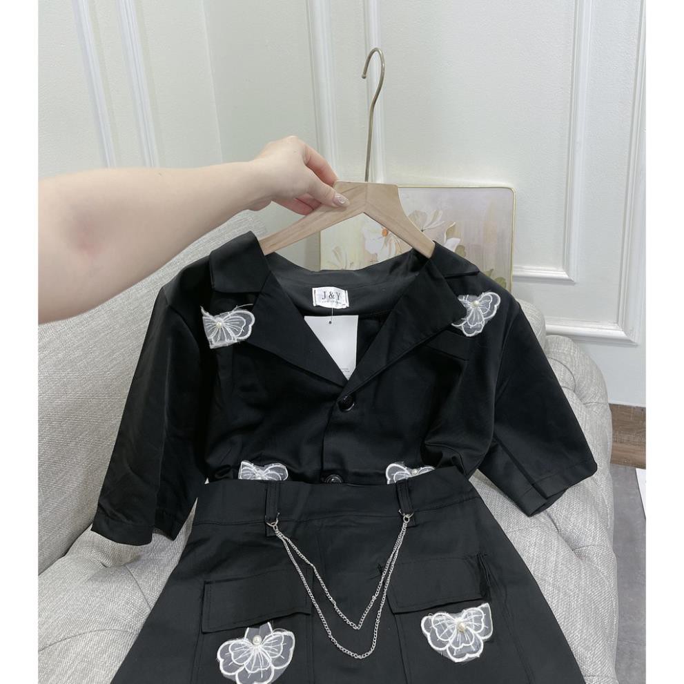 Set đồ nữ cá tính, set vest nữ, váy ngắn đi chơi sang chảnh mùa hè đẹp 8A00135 THVVN | BigBuy360 - bigbuy360.vn