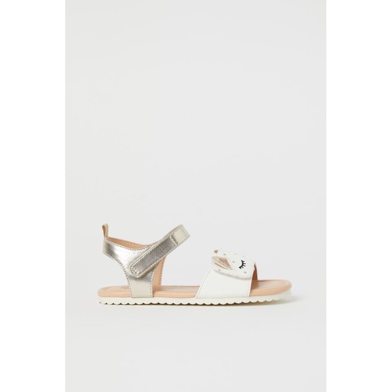 Sandal mèo trắng bé gái đại