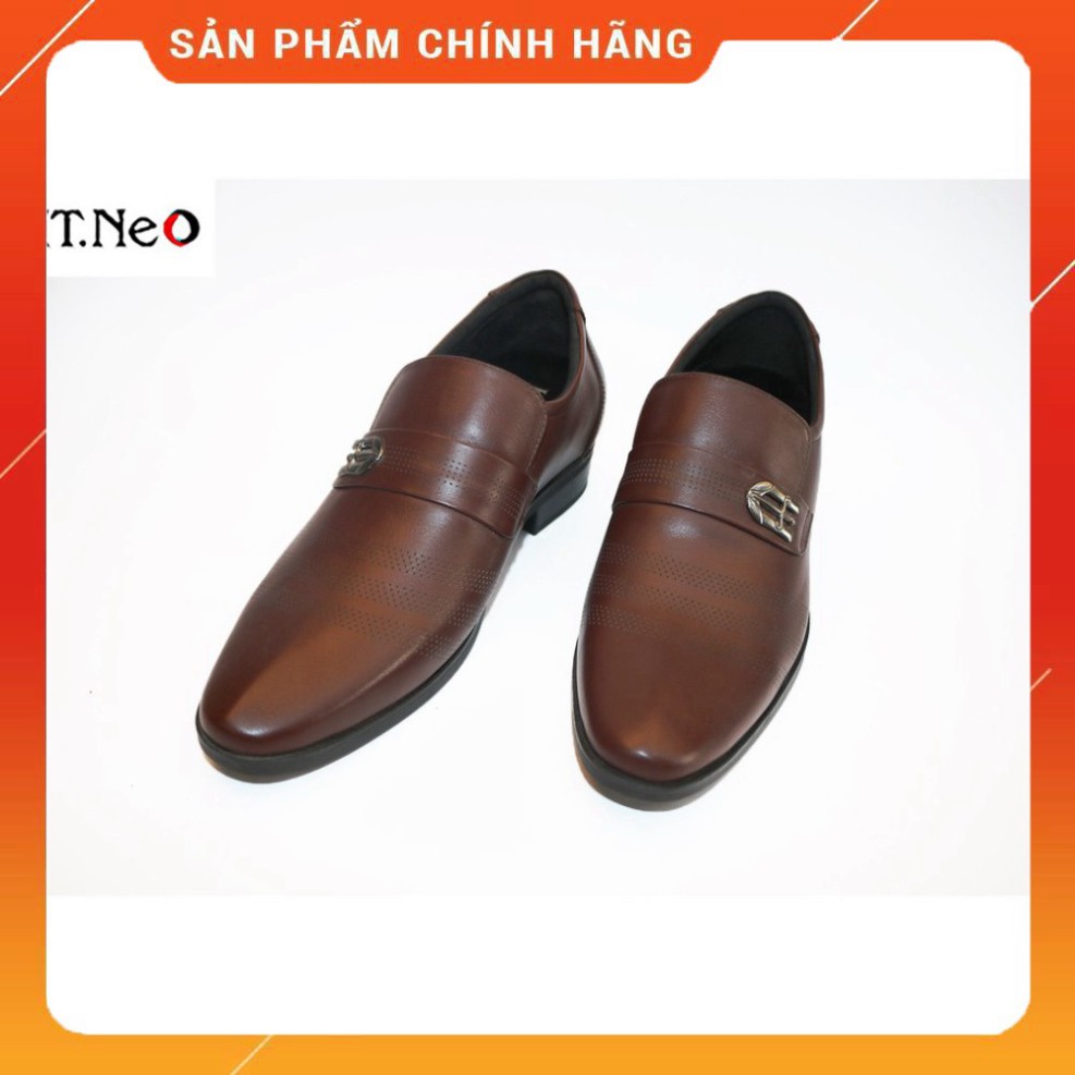 Giày nam tăng chiều cao 💔 HT.NEO 💔 da bò thật 100% kết hợp đế cao su cao ngay 6cm cực đẹp kết hợp quần tây siêu lịch s