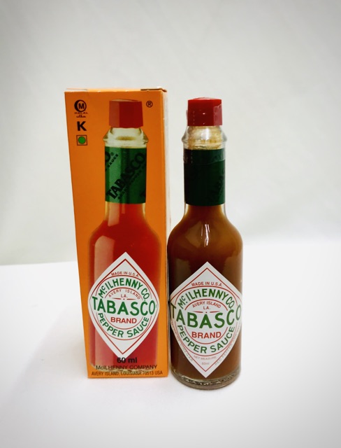 Sốt ớt đỏ tabasco nhập khẩu chính hãng 50ml