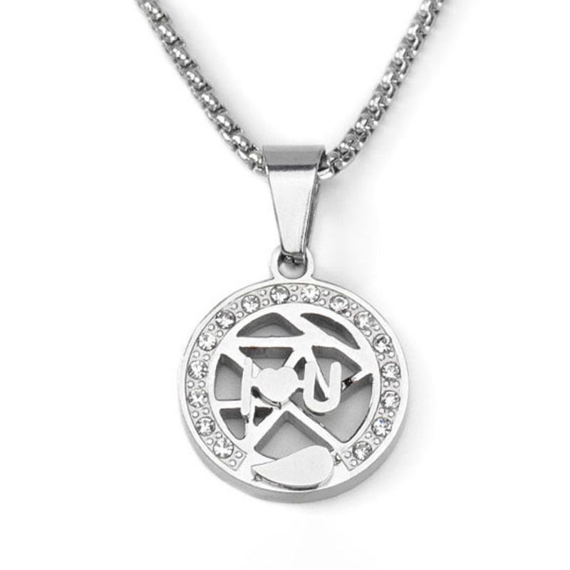 Vòng Cổ Thép Titan 3 Màu Thời Trang Cho Cặp Đôi