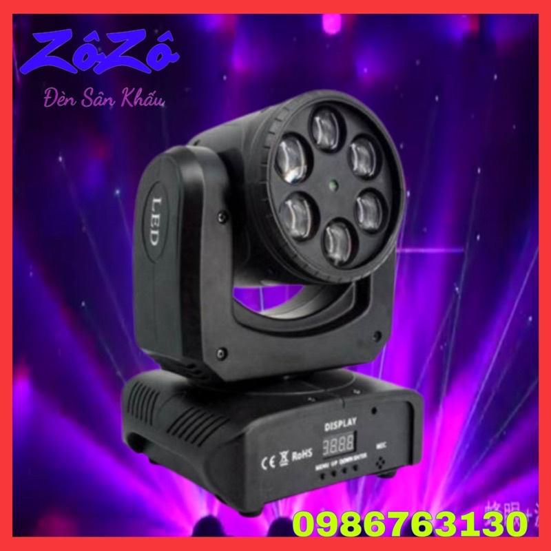 Đèn Moving 6 Mắt Laser Mới,Đèn Sân Khấu,Phòng Bay
