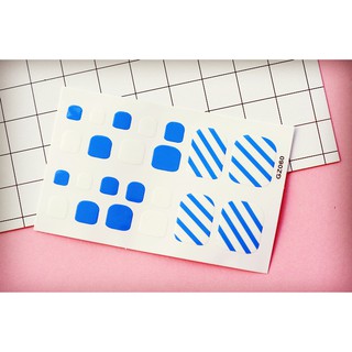 Miếng dán móng chân - Nail Wraps (22 miếng dán khô)
