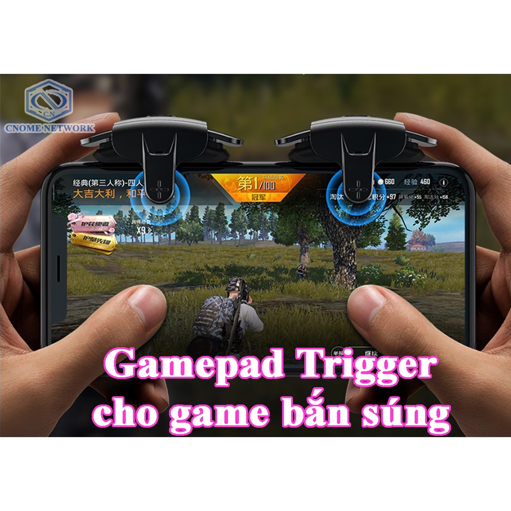 [MEMO] Nút bấm Gamepad Trigger L1 R1 cao cấp cho game di động PUGB, Free Fire, Fortnite