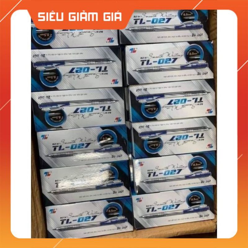 HỘP GỒM 20C BÚT BI MỰC XANH VÀ ĐEN CHÍNH HÃNG THIÊN LONG