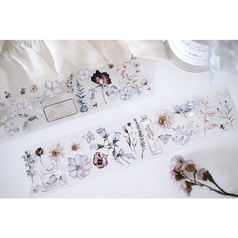 Freckles Tea Vol 1 chiết lẻ chu kỳ 77cm băng dán hình cuộn Spring Tale and Grass