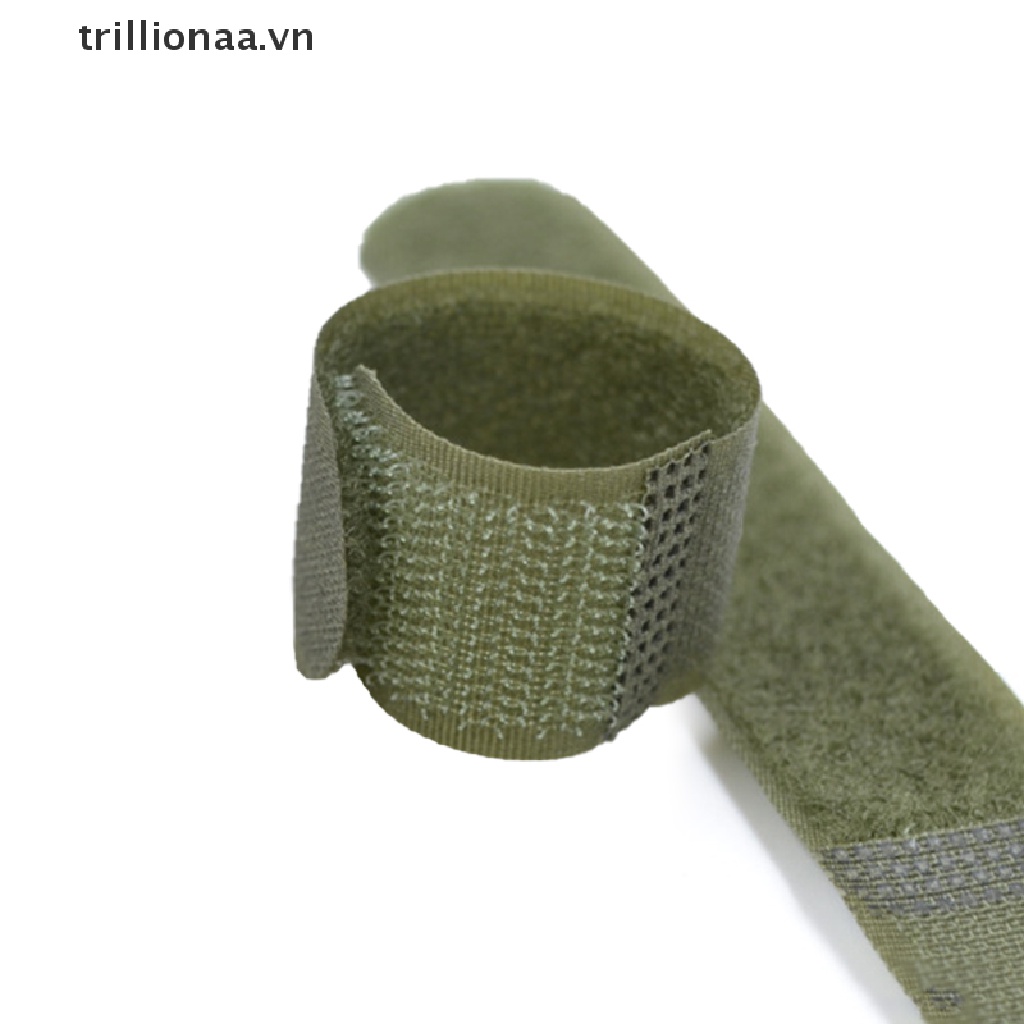 Trillionaa Bộ 5 Dây Đai nylon Buộc Cáp Có Thể Tái Sử Dụng Kèm Móc Và Khóa Vòng Tròn Sử Dụng.