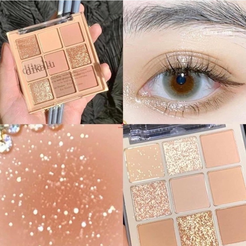 Bảng phấn mắt DIKALU 9 ô
