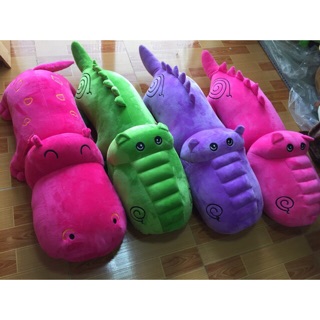 Gối ôm gấu bông cá sấu hà mã Hippo