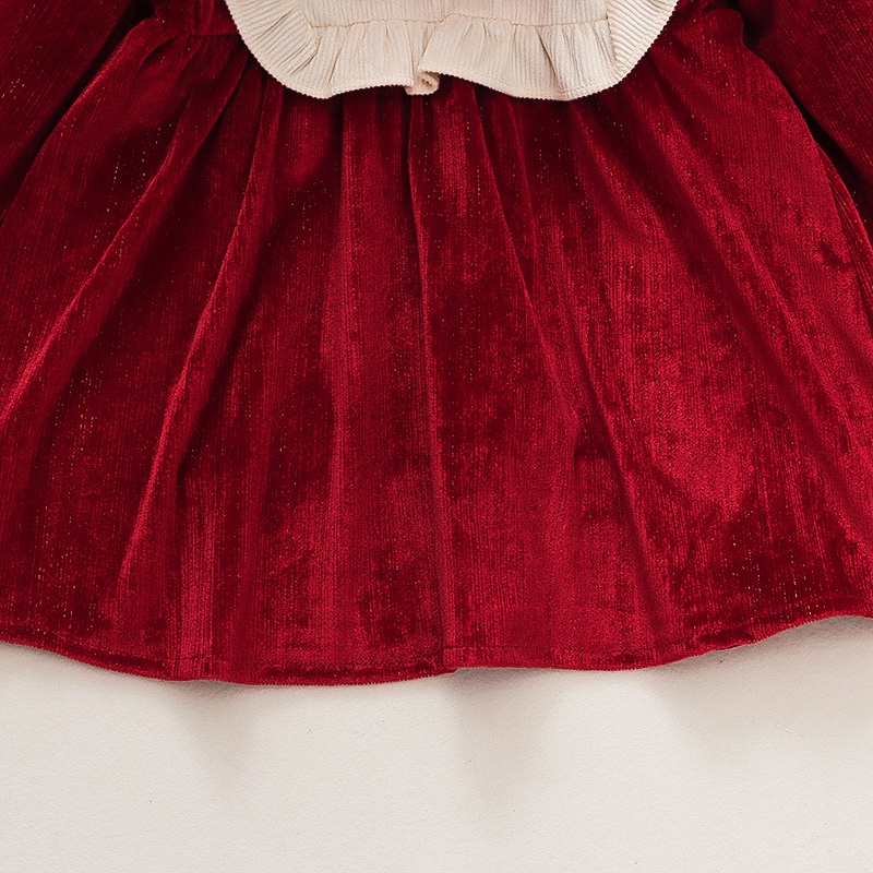 Đầm Công Chúa Đính Nơ Thoải Mái Thời Trang Mùa Thu Mới Cho Bé Gái 0-3 Tuổi