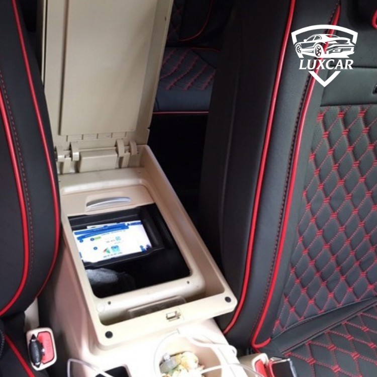 Hộp tỳ tay xe Mitsubishi XPANDER tích hợp cổng sạc USB | Chất liệu da PU cao cấp