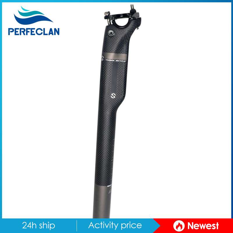 Trục Gắn Yên Xe Đạp 30.8 Bằng Sợi Carbon Dài 350mm 400mm 30.8x350mm