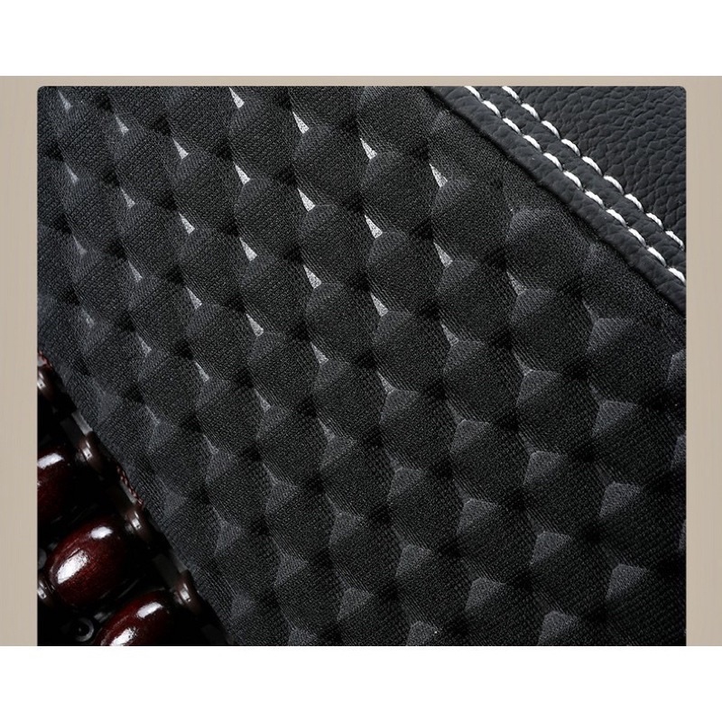 Bọc Ghế Ô Tô - Lót Ghế Ô Tô Hạt Gỗ Cao Cấp Chống Nóng, Massage Lưng