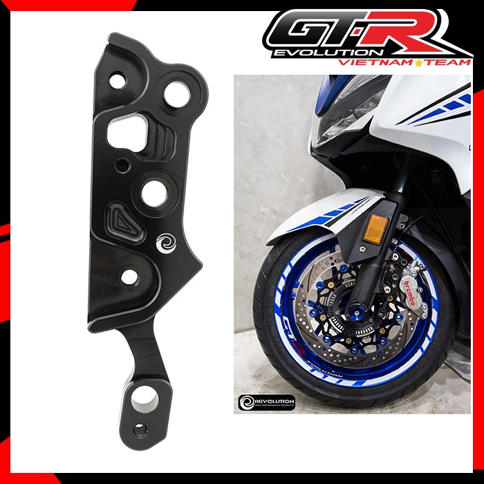 Pad bắt heo / pad gắn đĩa trước dành cho đĩa to 300mm REVOLUTION SH350