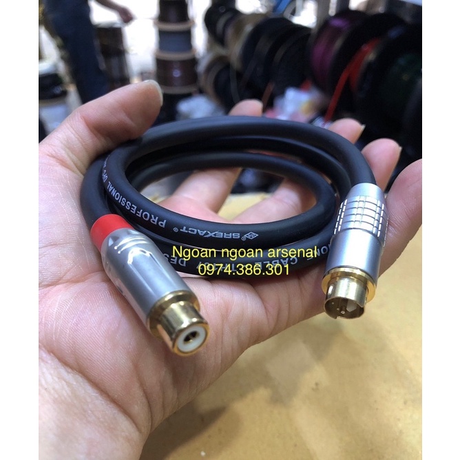 Dây S Video ra AV RCA âm cao cấp