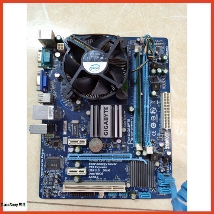 Combo Main + Ram + CPU H61 / G41 socket 775