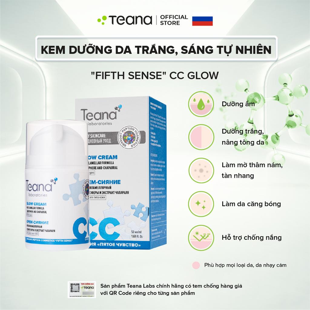 Kem dưỡng Teana "Fifth Sense" CC Glow Cream giúp da trắng, sáng tự nhiên 50ml