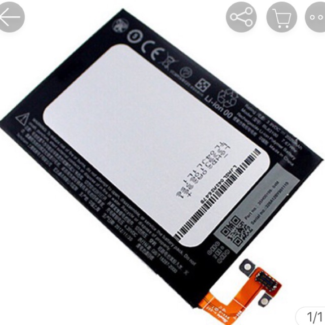Pin zin cho Htc buterfly2
