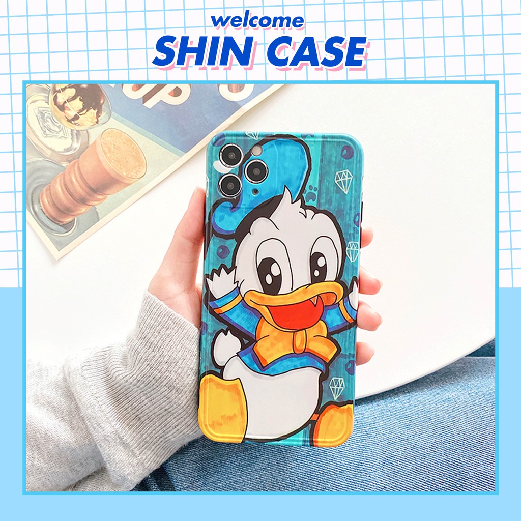 Ốp lưng iphone Little Donald IMD dày dặn viền nổi 5/5s/6/6plus/6s/6splus/7/7plus/8/8plus/x/xs/11/12/pro/max/plus/promax | BigBuy360 - bigbuy360.vn