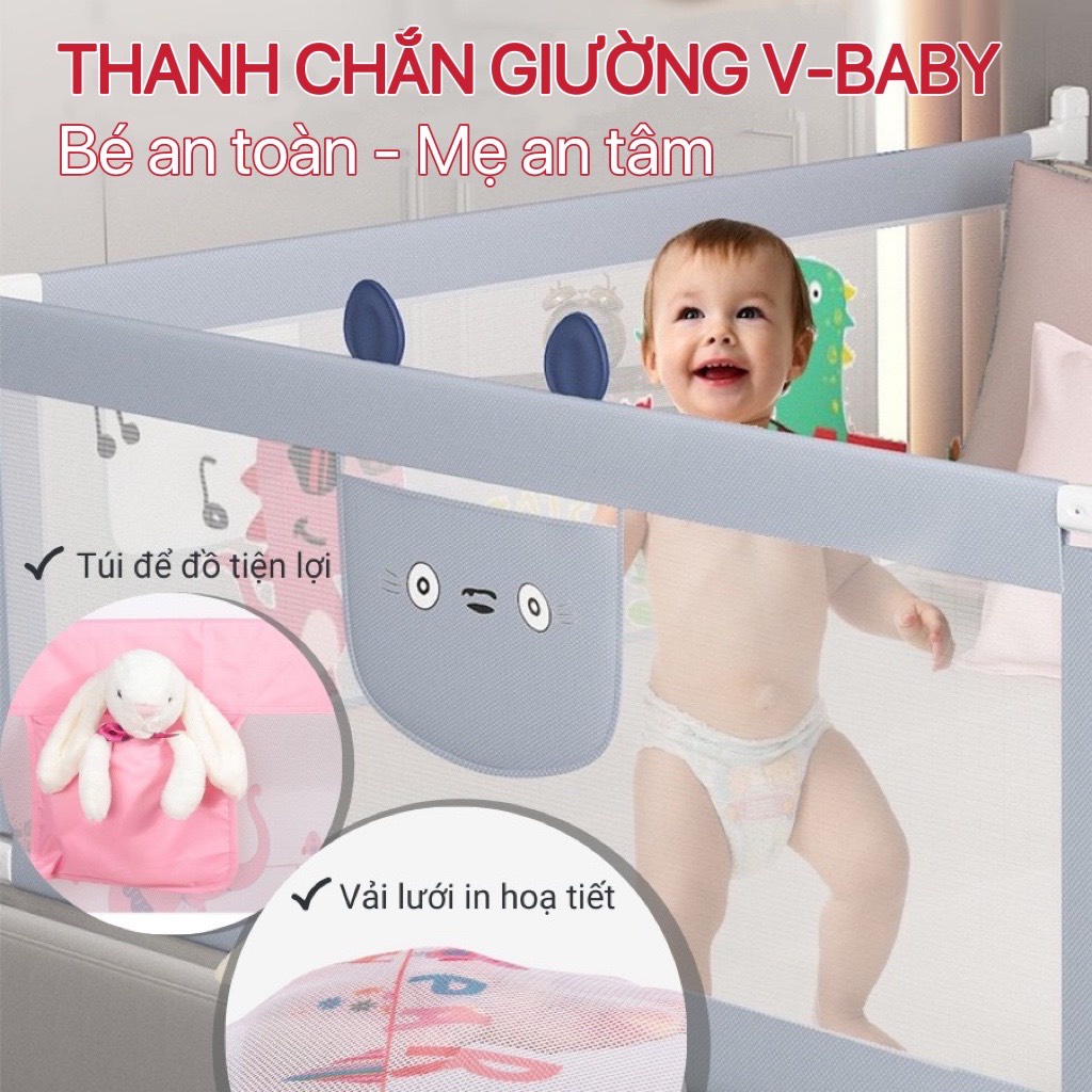 Thanh Chắn Giường V-Baby N1, KL PLus New & N1S