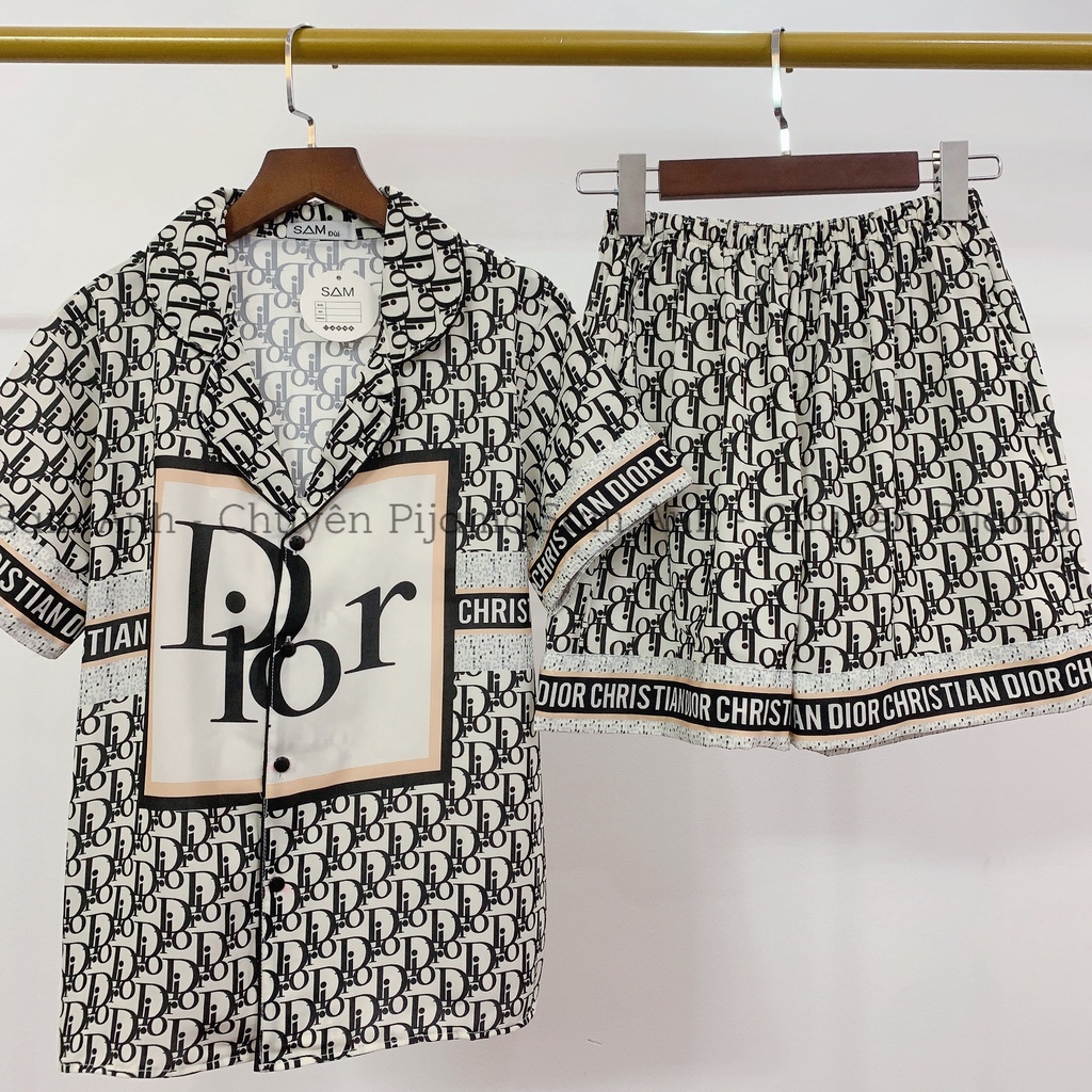 BỘ NGỦ Pijama Lụa Mango TK Đì Or Quần Cộc Mác Sam