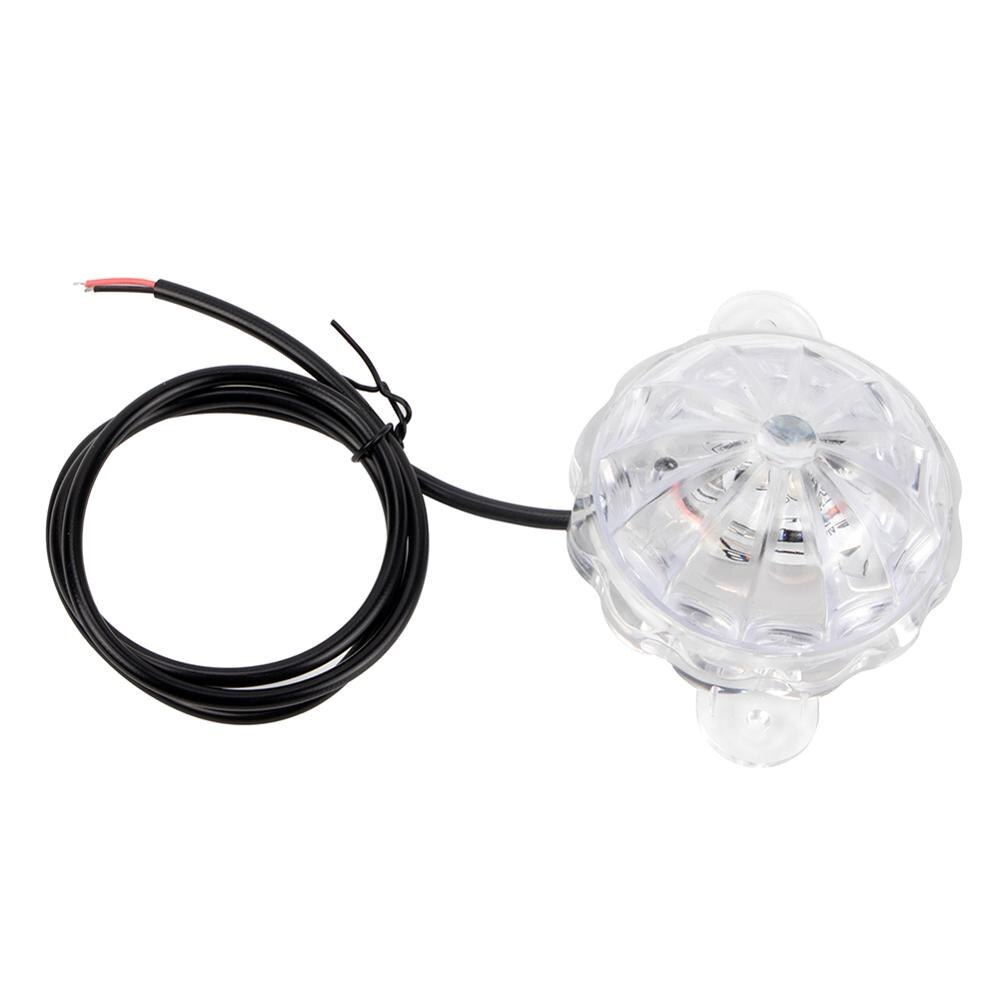 Đèn LED Nhiều Màu Sắc Gắn Đuôi Xe Máy DC 12V
