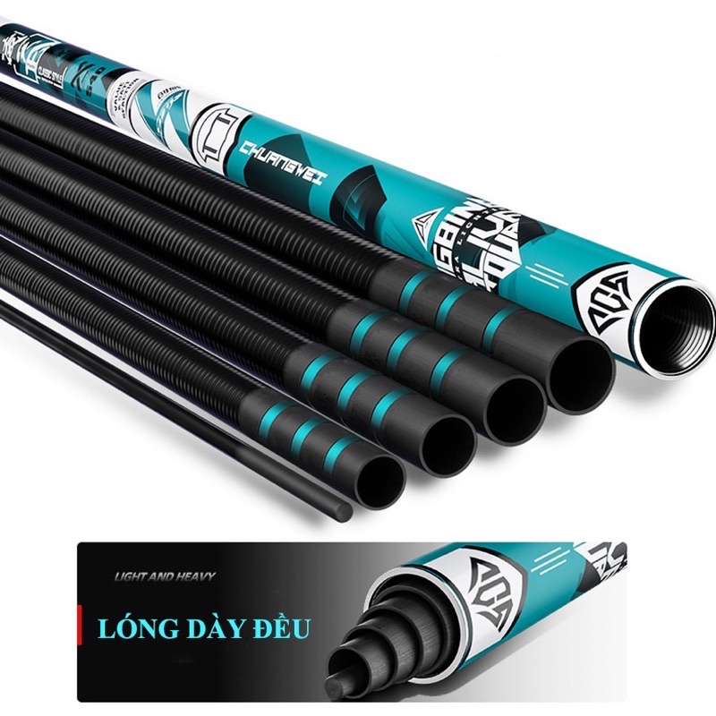 Cần Câu Tay ChuangWei Lăng Thiên Đại Ngư - Cần Săn Hàng - Câu Đài Cảm Giác Mạnh - CW01 hot