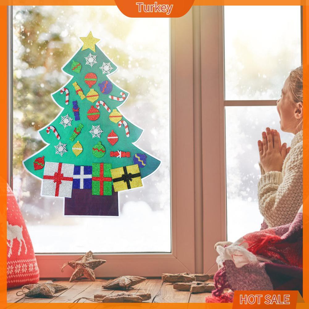 Tranh Dán Tường Họa Tiết Cây Thông Giáng Sinh - SỈLẺLONGBIÊN