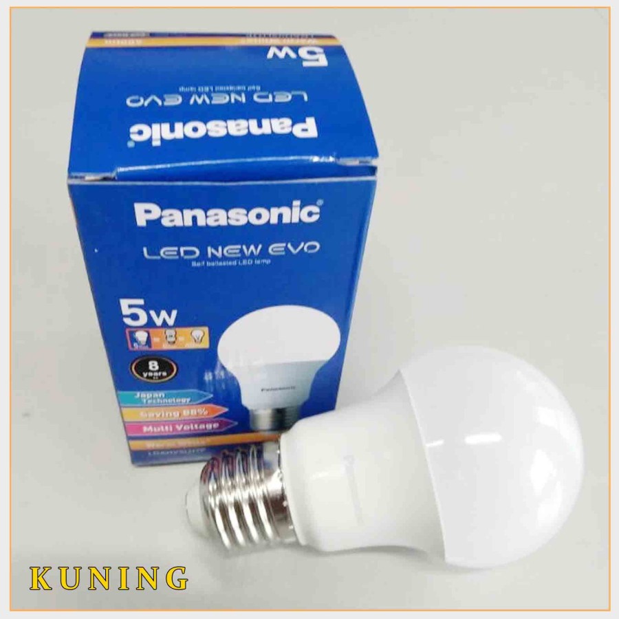 Mới 1 Bóng Đèn Led 5 Watt Panasonic Ánh Sáng Trắng / Vàng