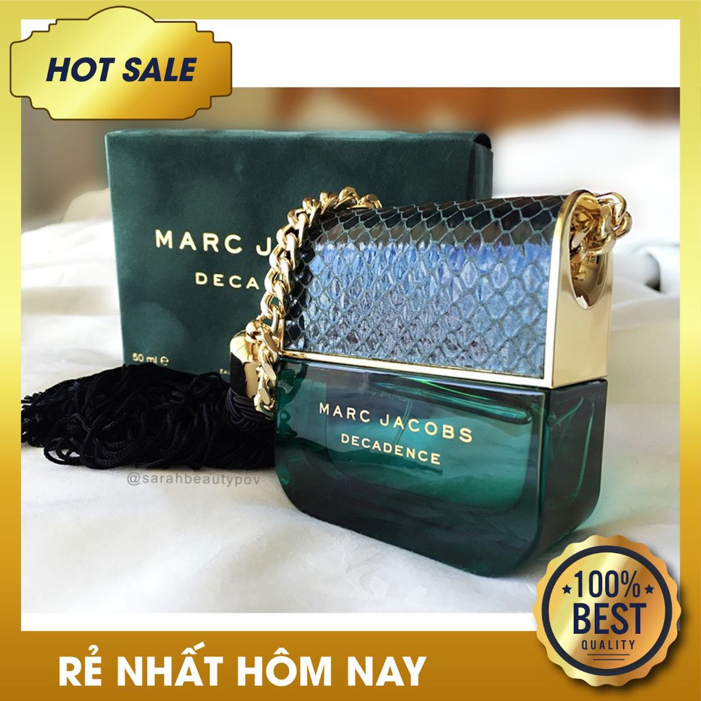 (chuẩn auth) (chuẩn auth) NƯỚC HOA TÚI XÁCH MARC JACOBS DECADENCE EDP 100ML chính hãng